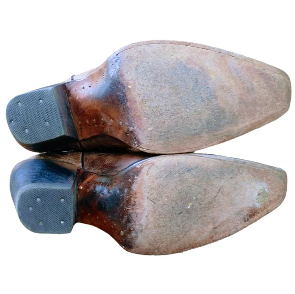 Moreria (Leather) Embroidered Floral Women's Western Boots. Size/9.5 - Picture 12 of 15